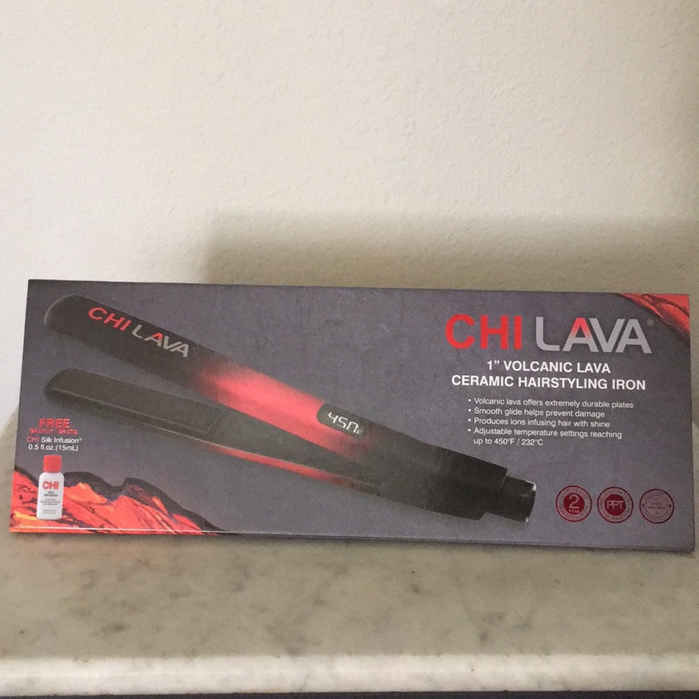 CHI Lava 1” volcanic lava ceramic iron